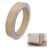 Qusmeiyici 18mm Edging Tape, 10M Self-Adhesive Oak Edging Strips Pre-Glued Wood Veneer Tape for Furniture Worktop Desk Shelves Restoration