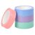 Quvvarly Pastel Washi Tape, 4 Rolls Solid Color Decorative Masking Tape
