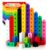 QUYSK Set of 500 Kids Linking Cubes for Math, STEM Connecting Cubes Math Manipulatives Kids Counting Blocks for Classroom Learning Supplies for Preschool and Elementary School Children
