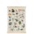 Qvapt Wild Animals Alphabet Poster,Jungle Animals Classroom Decor,Animal Alphabet Canvas 12×16 Print Wall Art Classroom Posters with Hanger