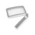QVEZPRYX 4X Rechargeable Reading Magnifying Glass with 10 LED Lights Handheld Illuminated Magnifier