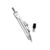 QVEZPRYX Alloy Compass Can Hold Pencil Cores Other Stationery Items