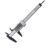 QVEZPRYX Digital Caliper with Alloy Scale Depth Rod