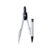 QVEZPRYX Drawing Compass Set Two Pieces of Office Supplies