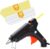 QwikFix 100W Full Size Hot Glue Gun Dent Reomval Kit with 20Pcs High Adhesion Glue Sticks (7/16″), Fast Preheating Hot Melt Glue Gun and Sticks Set for Craft DIY and Quick Home Repairs