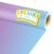 Qyeahkj 17.7in x 20ft Bulletin Board Paper Roll Bulletin Board Background Paper Fade Resistant Classroom Decoration Poster Art Craft Home Wall Education Decor Supplies Blue Purple
