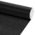 Qyeahkj 17in x 20ft Brushed Bulletin Board Paper Roll Bulletin Board Background Paper Fade Resistant Classroom Decoration Poster Art Craft Home Wall Education Decor Supplies Black