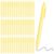 qztavyni 25 Pcs Ballpoint Pens Bulk – Pastel Yellow – Cute Pens Bulk with Black Ink – Retractable 0.5mm for Office & Journaling(Pastel Yellow)