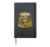 Raccoon Gardener Funny Gardening Vegetable Garden Hardcover Journal, Black