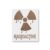 Radioactive Stencil – Radiation Symbol Template, Nuclear Template Posion Stencil for Painting, Coloring, Drawing, Airbrush, Spray Paint