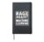 Rage Agaist the Machine Learning Grunge Style AI Hardcover Journal, Black
