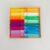 Rainbow Acrylic Cylinder Blocks with Tray, Sensory Montessori Toy for Kids