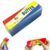 Rainbow Butter Squishy Stress Toy, Slow Rising Soft Squeeze Toy, Realistic Butter Stick Novelty Fidget Toys for Adults Kids Anxiety & Stress Relief, Party Favors Gift for Office Home