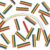 Rainbow Crayons each Crayon has 6 Colors (bulk set of 25 Pieces) Fun Educational And Learning Activities For Kids
