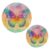 Rainbow Glitter Butterfly Trivet Mat 2PCS Round Woven Potholders Kitchen Table Countertop Protector Hot Pads Farmho