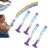 Rainbow Lights Up Blasters 1/2 / 3 / 4Pcs Water with Powerful Sprayer for Adventures Ergonomic LED Rainbow Water Sprayer Toy