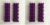 Rainbow Loom Six-pin Expansion Bases – Create Wider, Larger Bracelets – Each Pack Includes 2 Purple Bases (R0064B) (Pack of 2)