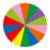 Rainbow Parachute for Kids, Multicolor Oxford Fabric Outdoor Game, Promotes Teamwork & Exercise for Children – 1 Unit (6M / 19.69ft)