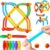 RAINBOW TOYFROG Pop Tubes Connecting Toys – 60 Piece Colorful Stretchy,STEM Building Sets for Kids, Preschool Classroom Must Haves, Occupational Therapy Toys, Autism Sensory Products