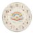 Rainbow Wall Clock, Fanciful Playful Book Flowers Spring Cream Analog Wall Clock for Kitchen Dining Room Apartment Dorm Room Decor 11.6×11.6 Inches