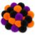 RAINFLOW 20 PCS Yarn Pom Poms for Crafts – 3 Inch Large Craft Fuzzy Pompoms