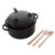 Ramen Bowl Set Portable Noodle Cooker (Black Pig)