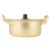 Ramen Pot Yellow Aluminum Stock Instant Noodle with Lid