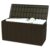 Ram Quality Products 71 Gallon Plastic Outdoor Backyard Storage Bin Deck Box for Patio Furniture Cushions,Tools, and Pool Accessories, Brown