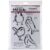 Ranger Dina Wakley Media Cling Stamps 6″X9″, Scribbly Birds