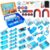 Ransanx 79PCS Science Magnets Kit for Kids Ages 8-16 – Ultimate STEM Physics Electricity Lab – Deluxe Experiment Set with Extensive Magnets Circuits