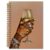 RAPOSU Inspirational Black Girl Woman Spiral Notebook Gifts 5.5×8.3 Inch