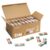 Rarlan Crayons Bulk, 300 Individual Packs of 4 Colors, 1200 count for Kids