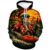 RASBCTK Men’s Gothic Christmas Skeleton Graphic Pullover Hoodie Sweatshirt,Novelty Tropical Beach Skull,2XL