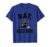 Rat. Reflect. Repeat. Minimalist rodent design T-Shirt, Men, Royal Blue, X-Large