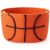 RattanView Basketball Cotton Rope Basket, Brown Woven Storage with White Stitch Pattern, 15 x 9 x 10 in, Empty Basketball Gift Organizer for Books, Room and Sports Decor
