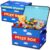 RattanView Cloud Theme Classroom Treasure Chest Box Foldable Storage with Lid Prize Chests Teachers Toy Prizes Awards Treasures Boxes for Classroom Kid Student Reward Nursery Playroom School Decor