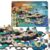 Ravensburger GraviTrax Junior Starter Set XXL – My Planet – Fun and Educational Preschool Marble Run Building Experience – STEM-Friendly, Interactive Learning, MESH Accredited – Kids Age 3 and Older