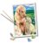 Ravensburger Motherly Love Paint by Numbers Kit for Kids – 20048 – Painting Arts and Crafts for Ages 7 and Up