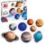 Ravensburger Solar System 540 Piece – 9 Planet 3D Jigsaw Puzzle Set for Kids & Adults – Easy Click Technology – Durable Material – MESH Accredited