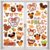 Raxfly 9 Sheets Fall Mouse Window Clings – Autumn Window Decals with Pumpkin, Maple Leaves & Harvest Designs, Double-Sided Stickers for Thanksgiving Home Classroom Office Decor