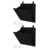 Raxmolo 2 Pack RV Shoe Rack with Sticky Hanging Mounts Hanging Wall Shoe Storage Organizer Holder for Shoes Storage, Holder and Shelf