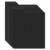 Raxmolo CD/DVD Dividers 20-Pack 0.72mm Thick Black PP for Media Storage