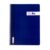 RAYLU PAPER – A4 Spiral Bound Notebook with Durable Polypropylene Cover 80 Sheets 90g Colorful Notebook for Notes Study Office and University (Dark Blue, Line 3.5mm)