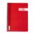 RAYLU PAPER – A4 Spiral Bound Notebook with Durable Polypropylene Cover 80 Sheets 90g Colorful Notebook for Notes Study Office and University (Red, Horizontal)