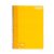 RAYLU PAPER – Spiral Bound Hardback Notebook, 80 Sheets, 70g, Colorful Notebooks, Notebooks for School, Office, Notes and Study (Yellow, Squared 4mm)