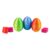 Raymond Geddes 3D Printed Dragon Egg with Scented Kneaded Eraser, PLA, 1.125 x 1.5 Inch, for Classroom Rewards and Party Bags