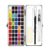 RBRMHM Watercolor Paint Set, Watercolor Paints, 50 Colors, Painting Set, Detail Paint Brush Included,Art Supplies for Painting