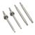 RC Car Accessories for TRX4M TRX-4M 1/18 RC Crawler Car Upgrade Parts Metal Front Rear Drive Shaft CVD Driveshaft rc Replacement DIY(Silver)