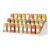 RCHYFEED Spice Rack Organizer for Cabinet, Expandable 3 Tiered Spice Rack, Metal Spices Organizer, Height Adjustable Fits More Space, Display Shelf Organizers for Cabinet Countertop Pantry Cupboard