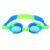 Rcniso Adjustable Swimming Goggles, Cartoon Design, Soft Silicone Headband for Boys and Girls, Blue and Green, 5.7 x 1.7 x 1 Inch (J08 Fish Type Teal)